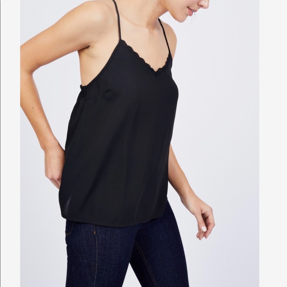 Octavia lace trim strappy Cami